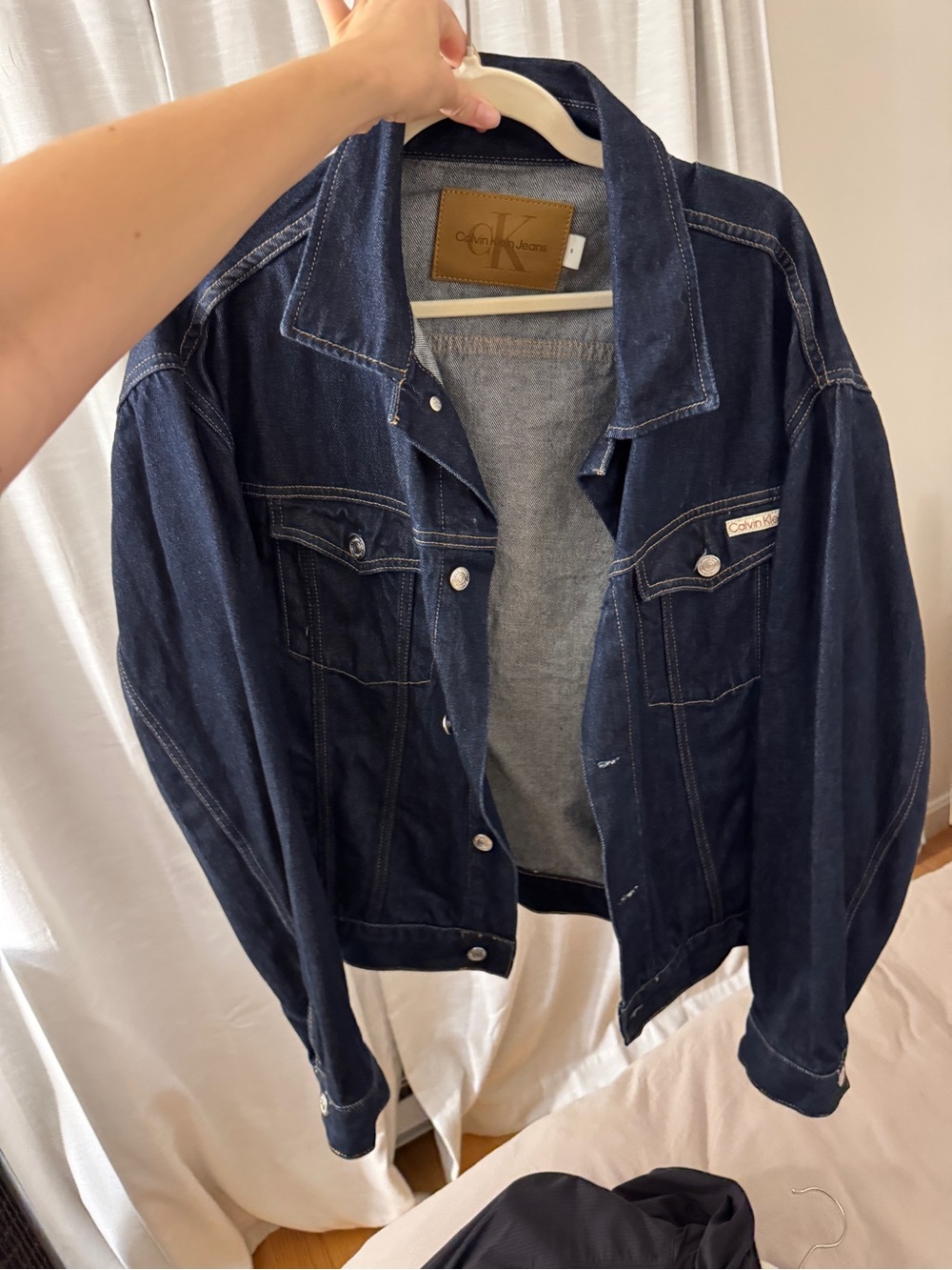 Women’s Calvin Klein oversized denim jacket